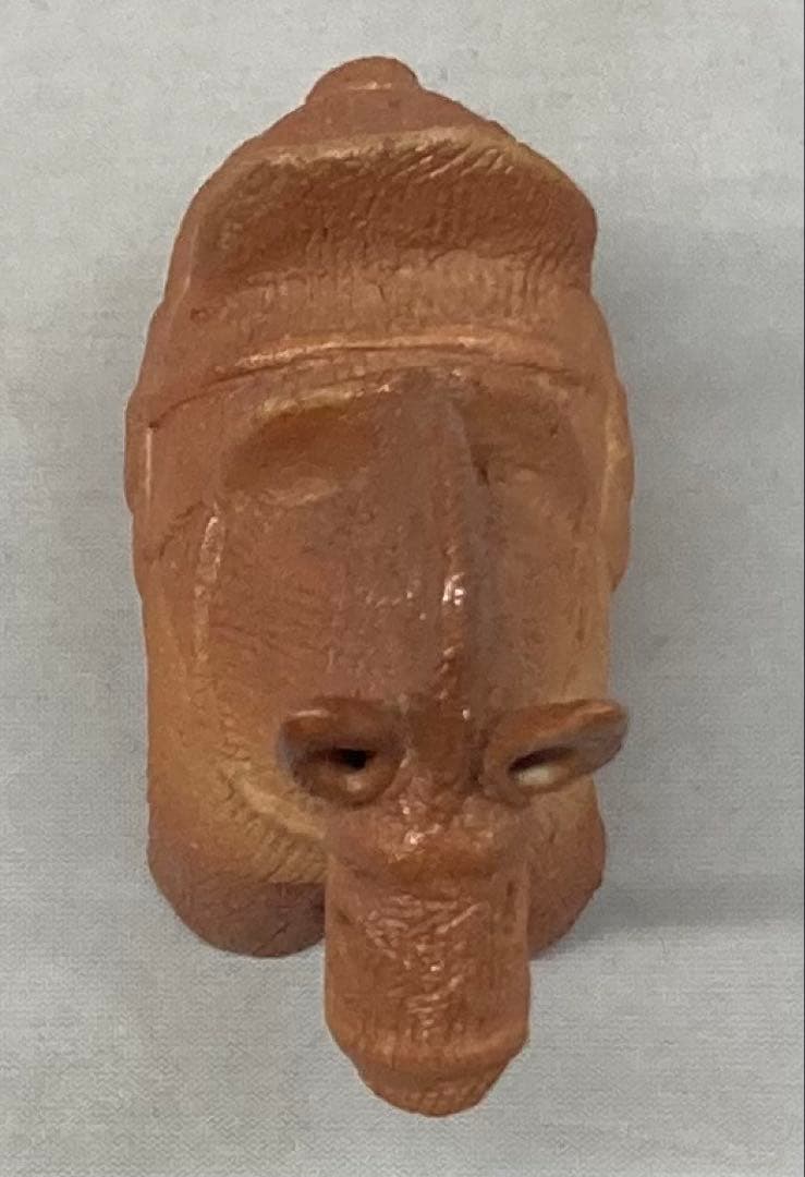 B530s「干支 午 香合」岩淵重哉造　共布共箱　酉々窯　京都　茶道具