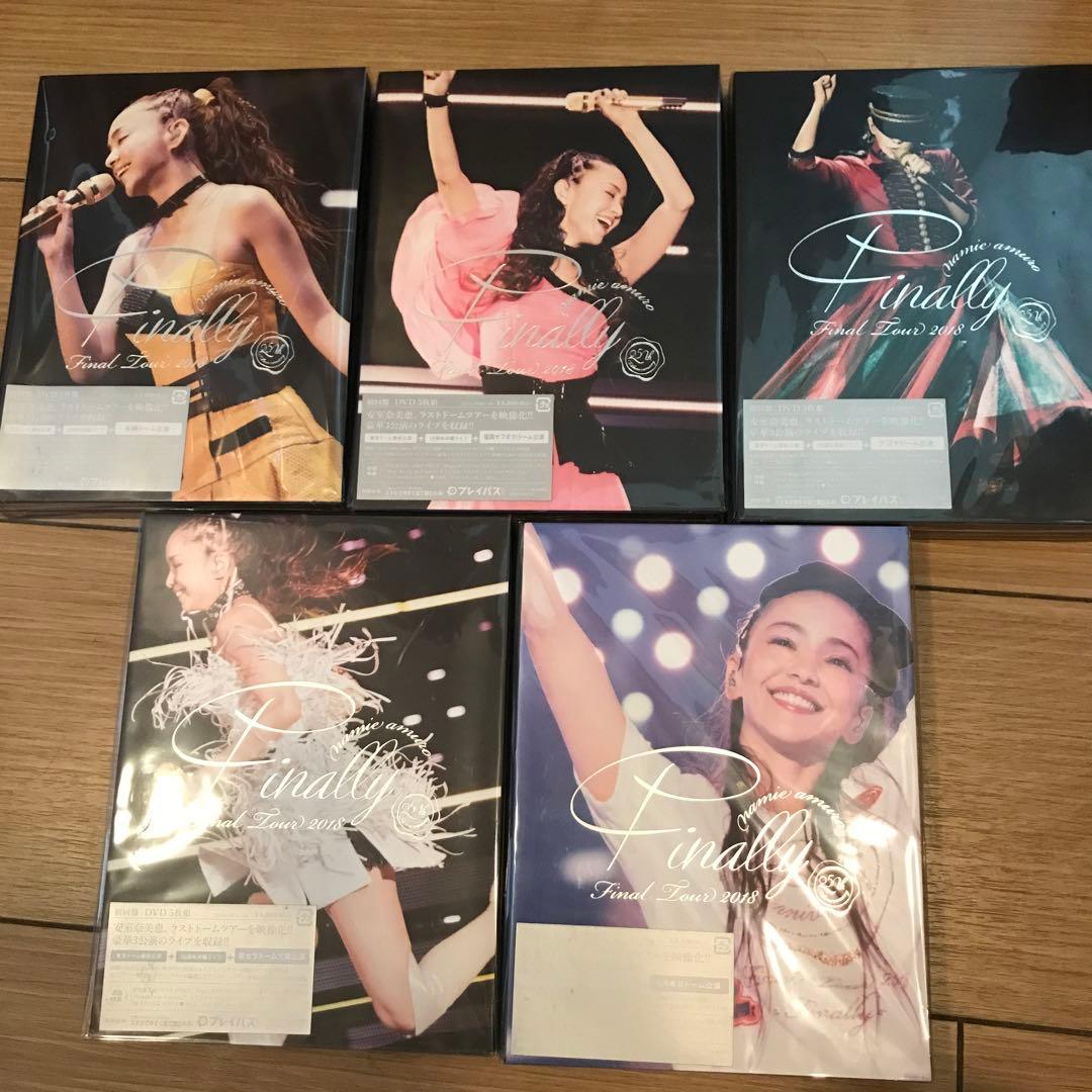 安室奈美恵DVD5枚組フルセット