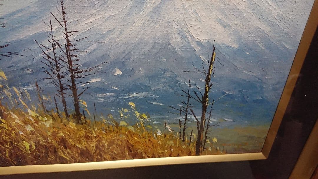 作者名・題名無し 「富士山麓絵」