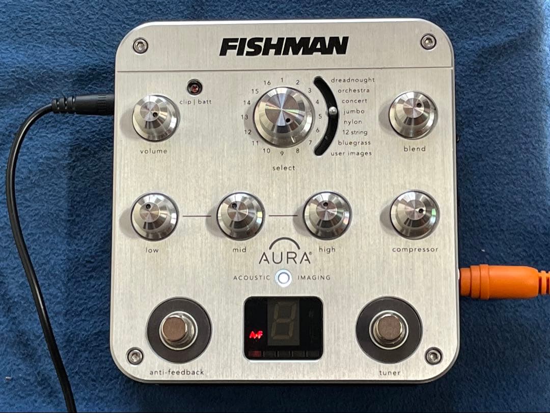 Fishman 「Aura Spectrum DI」　高品位DI❗️