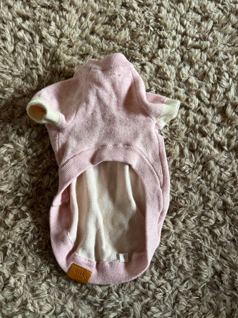 with 犬服Sサイズ 人用 L-XLサイズ ピンク ペアルック セット 犬と
