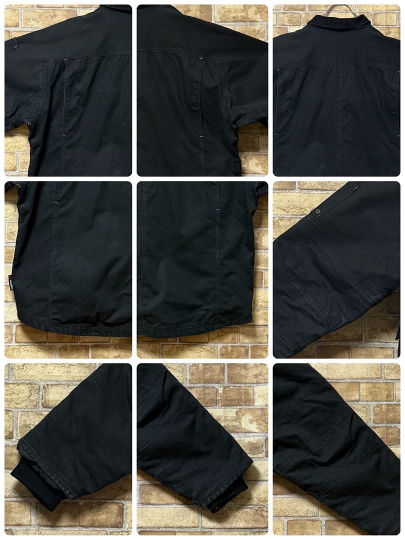 ティンバーランド　プロシリーズ　ダックジャケット　アウトドア　黒　ブラック　XL