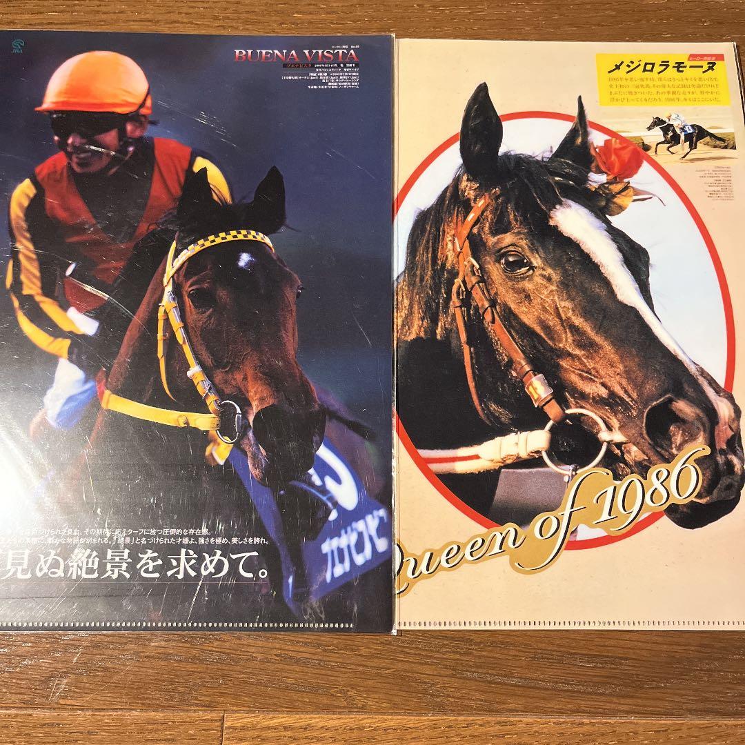 競馬 ヒーロー列伝 クリアファイル セット JRA ヒーロー列伝クリア