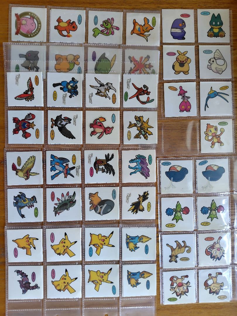 アニメノンジャンルまとめ売り大量ポケモンパンデコキャラシール1800枚