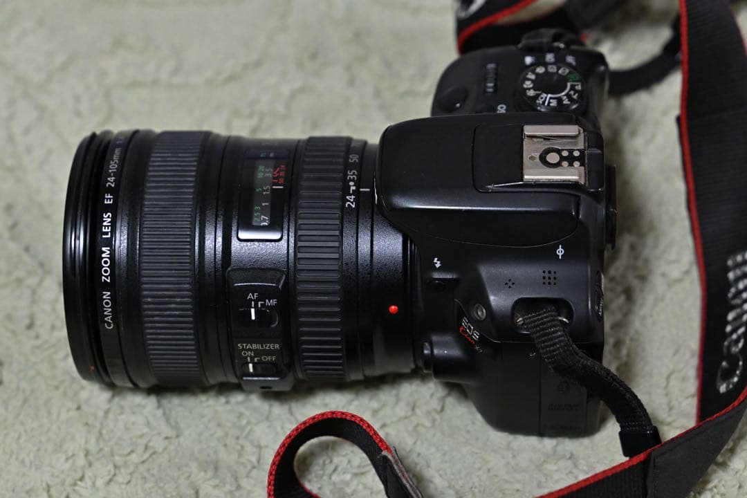 Canon EOS Kiss ボディとレンズEF 24-105mm f/4