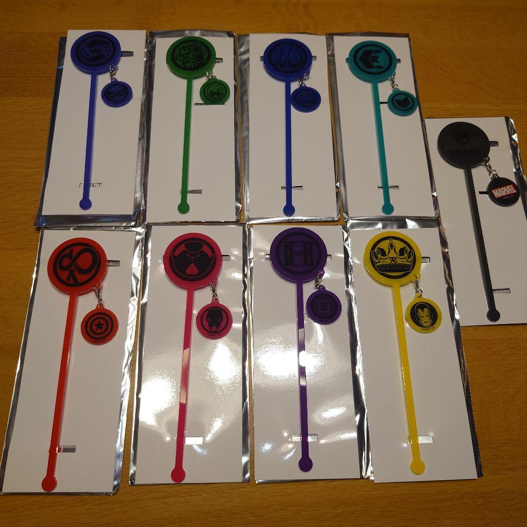 MARVEL×MAZZEL マーベル マーゼル くじ マドラー コンプ - メルカリ