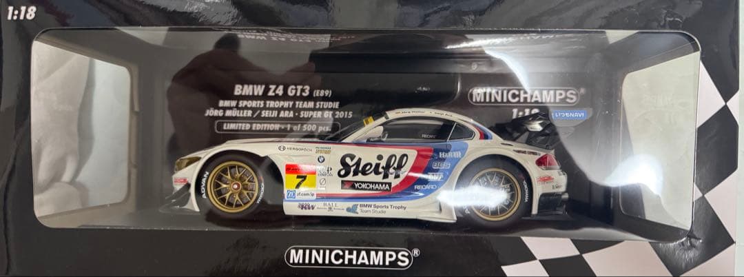 早い者勝ち超希少スタディBMW Z4 GT3 (E89) 限定品ミニカー1/18
