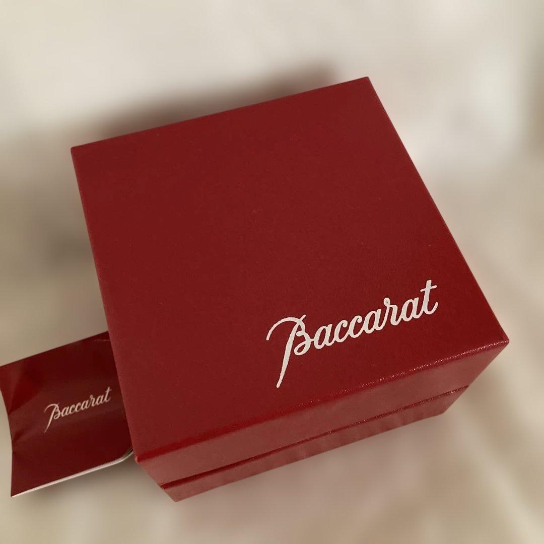 Baccarat バカラ クリスタル 象 エレファント ブルー系 美術品