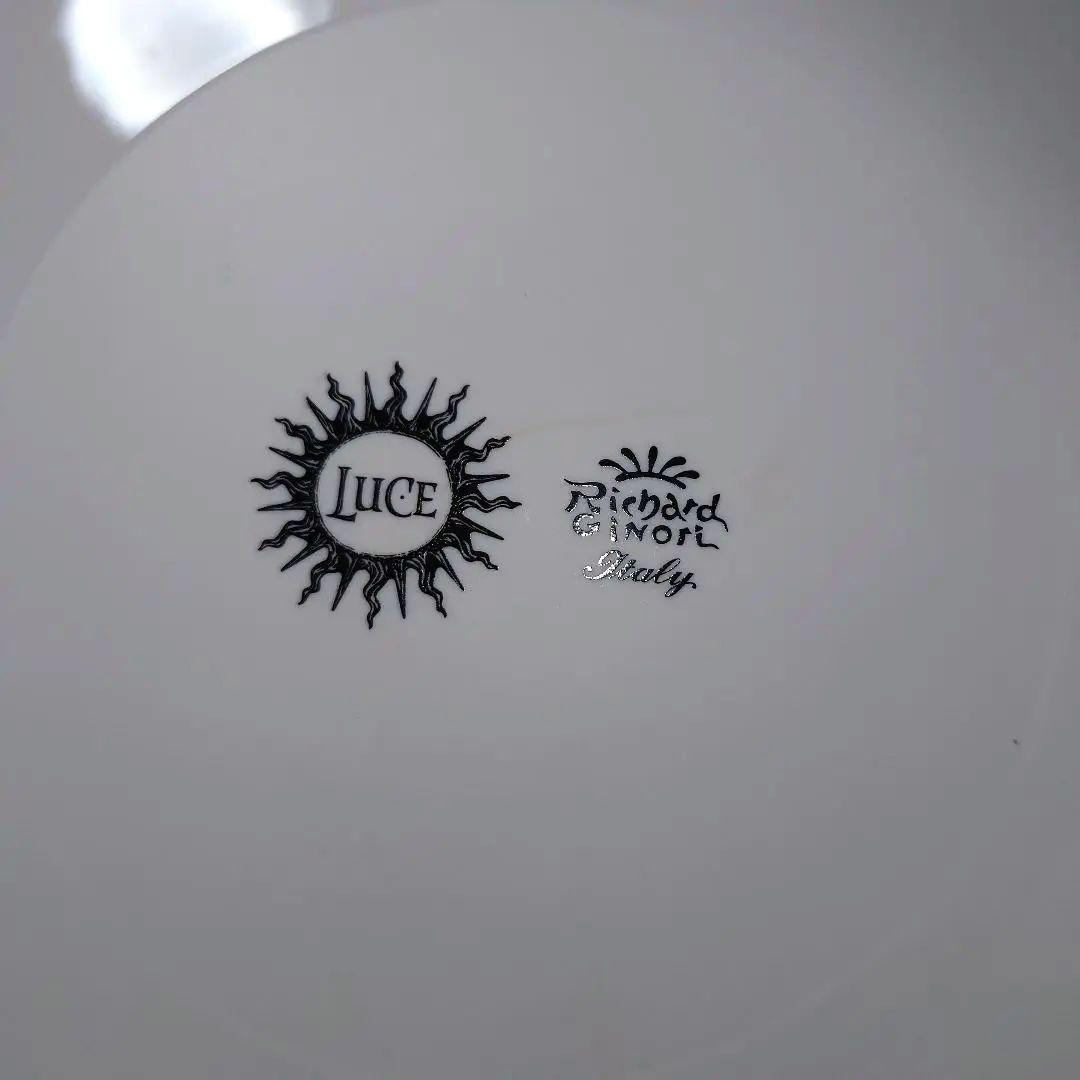 群青　リチャード ジノリ✕ルーチェ コラボ ゴールドプレート　2枚セット