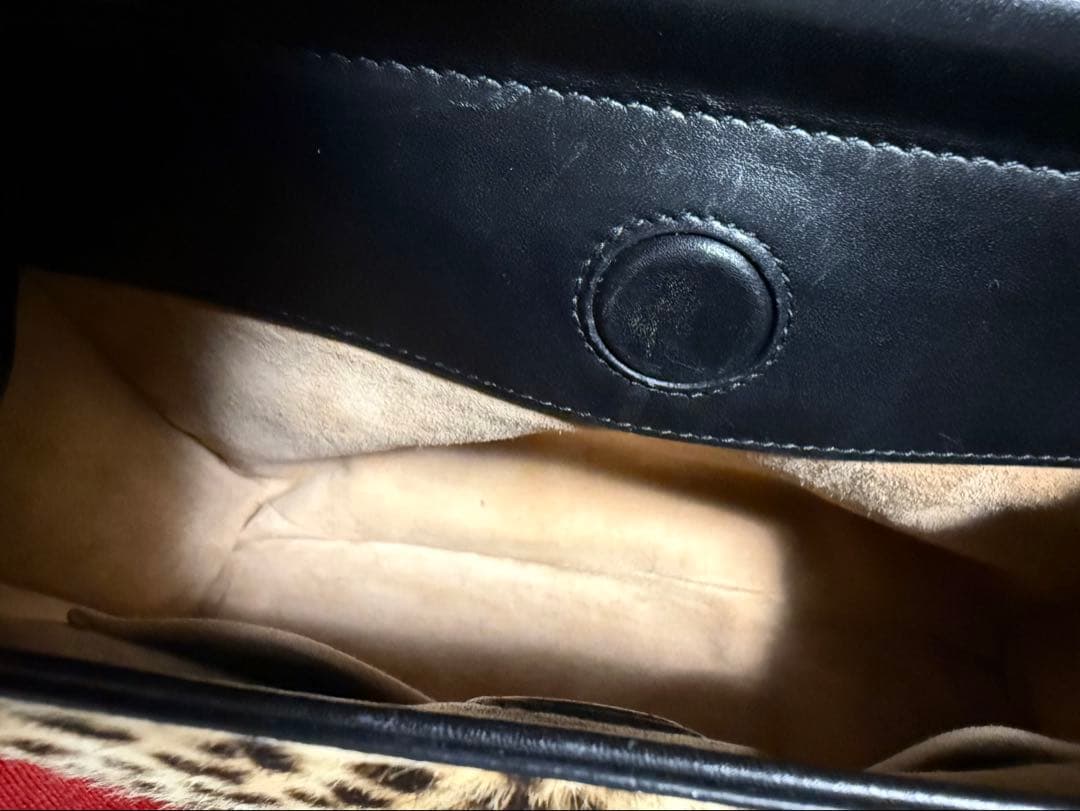 GUCCI ヒョウ柄バック