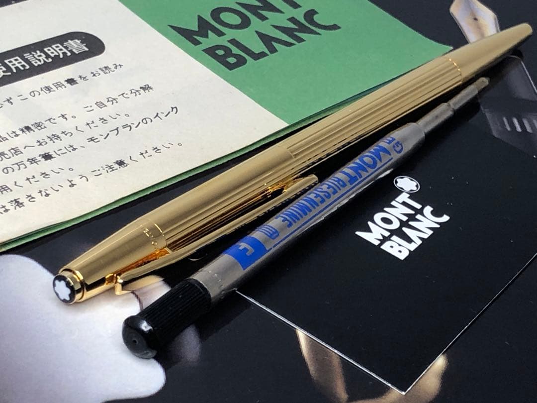 ⭐️金運を呼ぶ総金張り⭐️モンブラン⭐️ノブレスNo1947⭐️世界中で