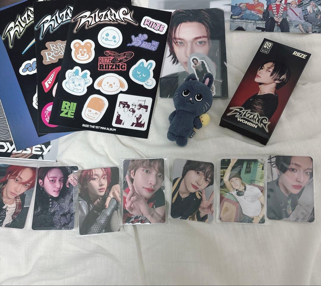 RIIZE ウォンビン アルバム トレカ うちわ まとめ売り