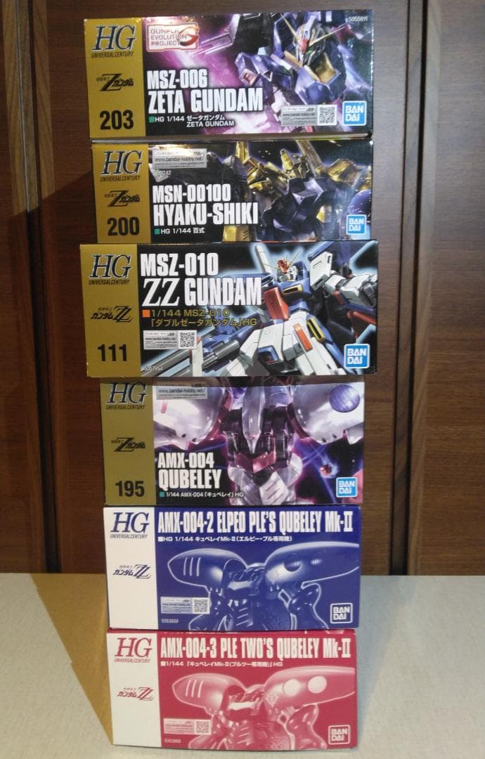 HG ガンプラ 1/144 6点セット