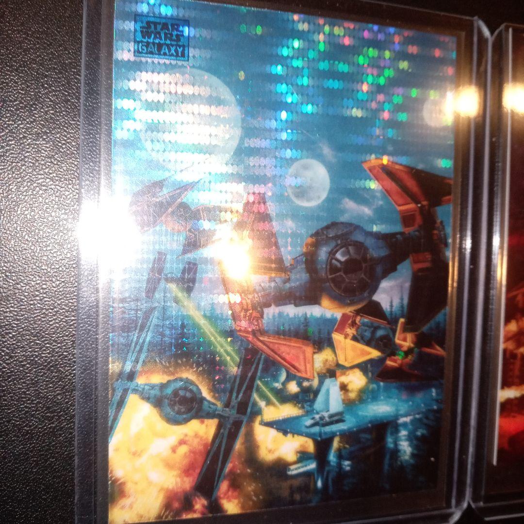 2024 Chrome Galaxy Star Wars 4枚セット　シリ