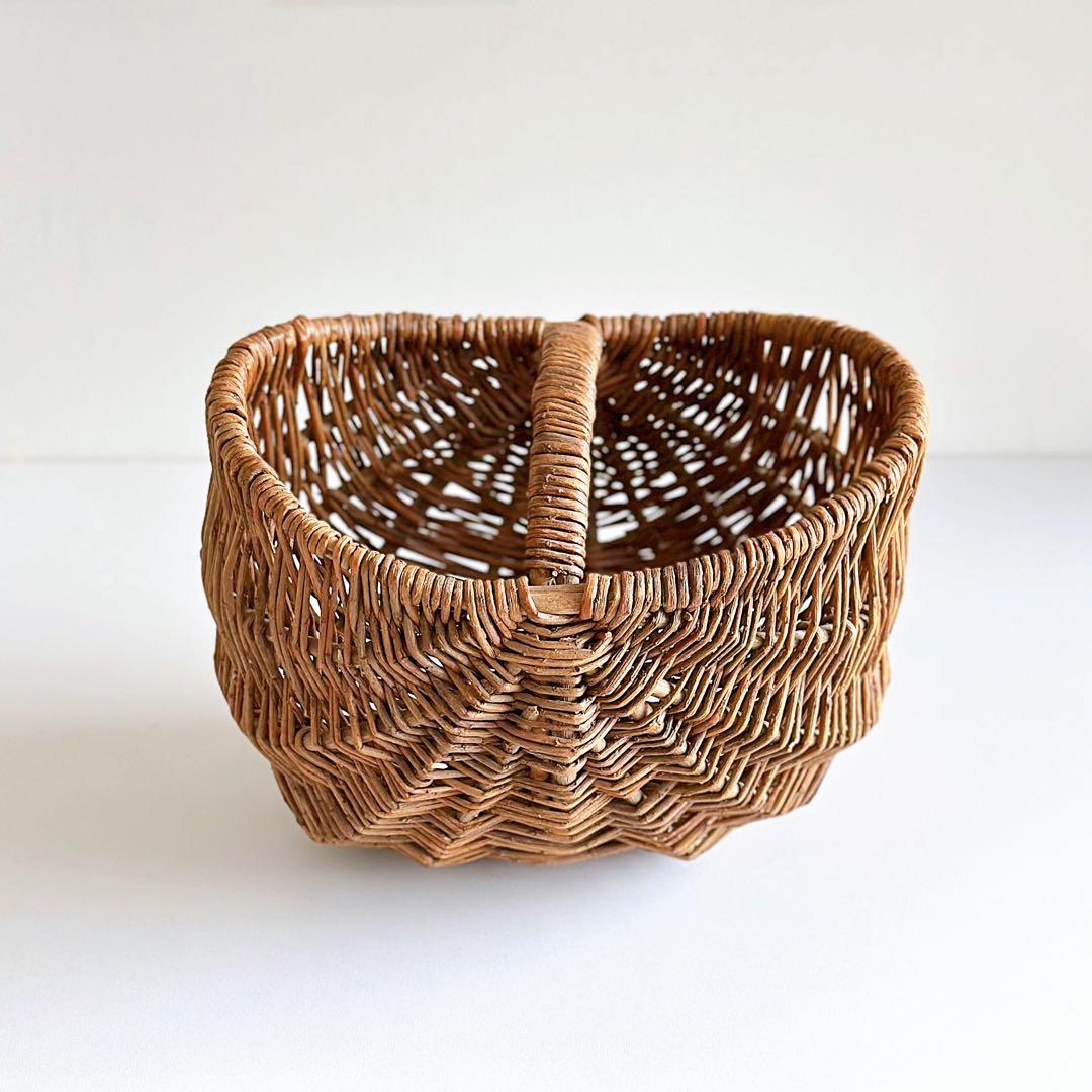 フランス アンティーク パニエ 籠 バスケット