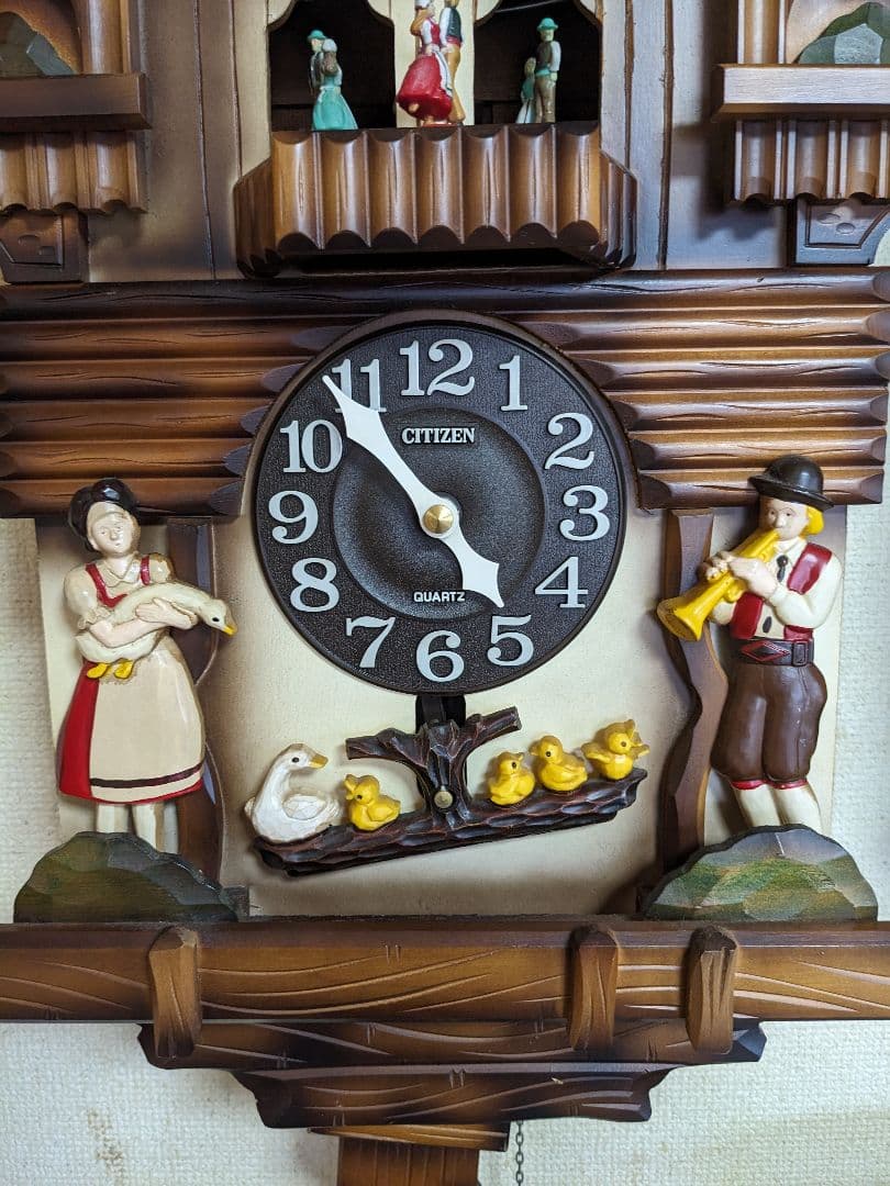 シチズン鳩時計 オルゴール付き