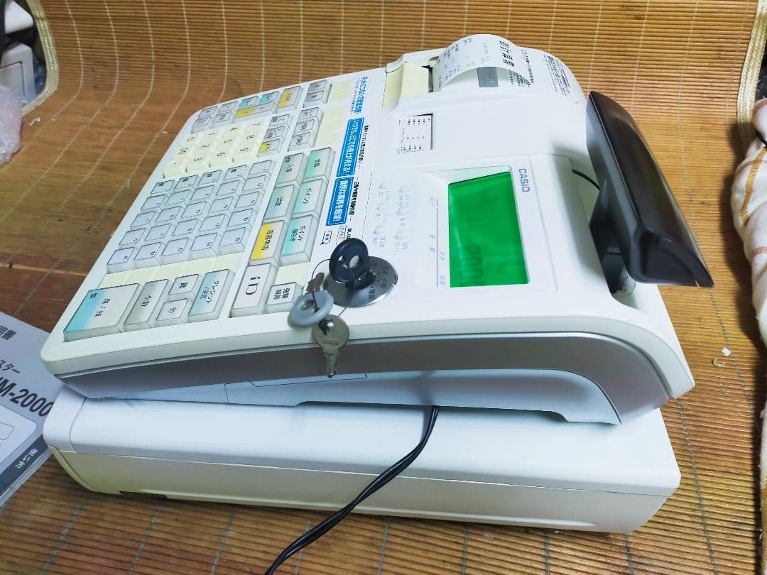 カシオレジスター TE-2600 特殊25部門 190174