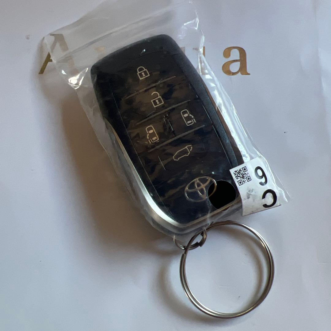 TOYOTA 40アルファード　純正スマートキー　スペアキー　【美品】