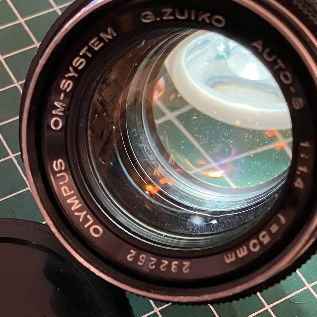 《動作品》OLYMPUS OM10+標準レンズ付きフィルムカメラ a418