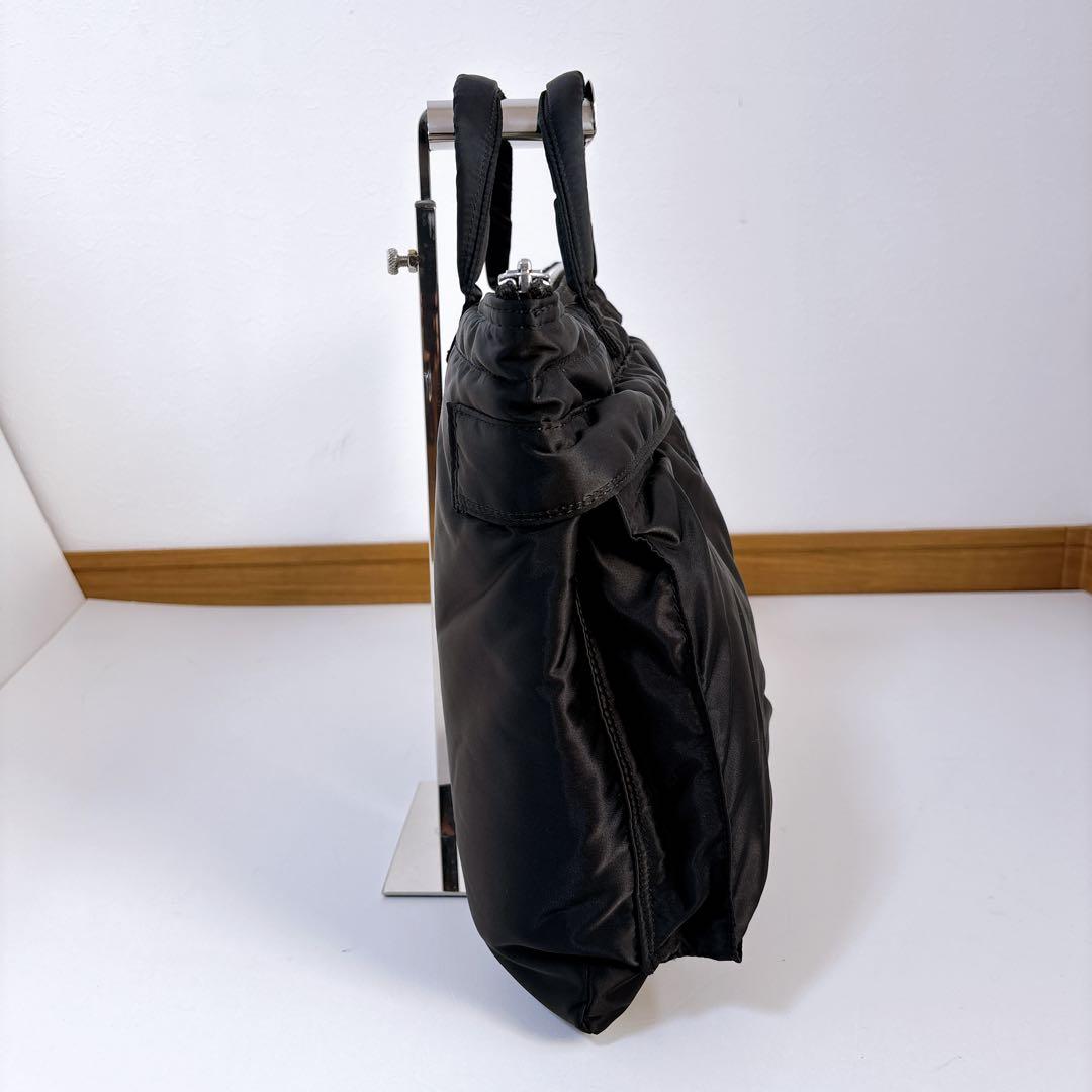 【極美品】 ポーター タンカー ビジネスバッグ ブラック A4収納可能