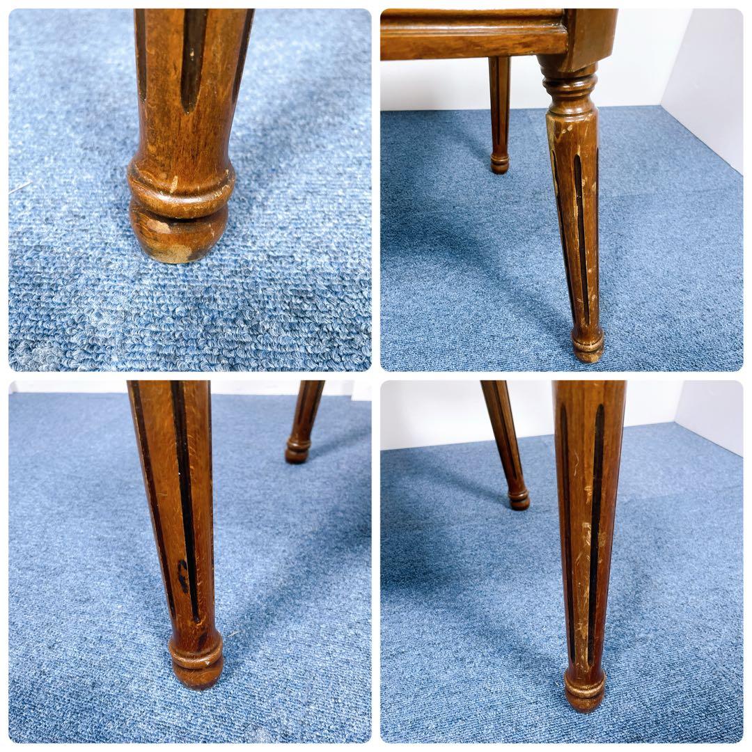 フランスアンティーク①】ルイ16世様式 華麗ストライプ織物張