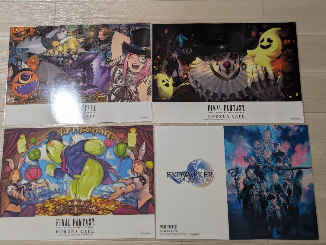 エウルゼアカフェ　ランチョンマット28枚