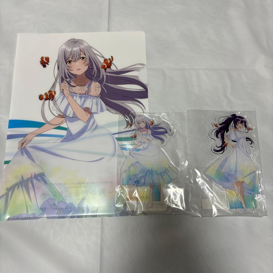 色づく世界の明日から 月白瞳美 月白琥珀 アクリルスタンド クリア