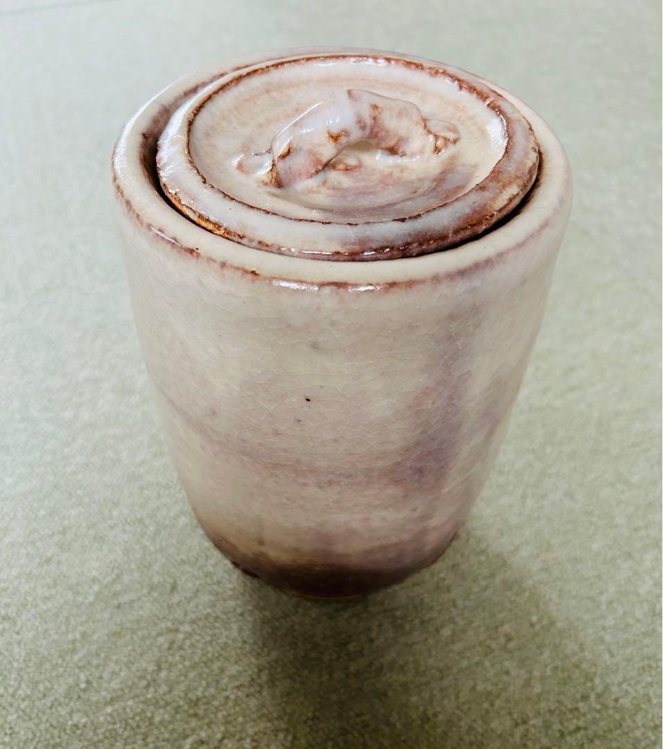 未使用品萩焼水差し水指茶道表千家