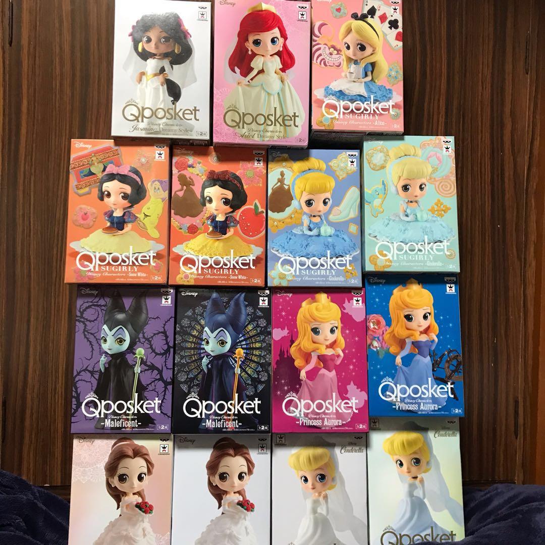 Qposket フィギュア ディズニー 15体 セット Disney Q posket