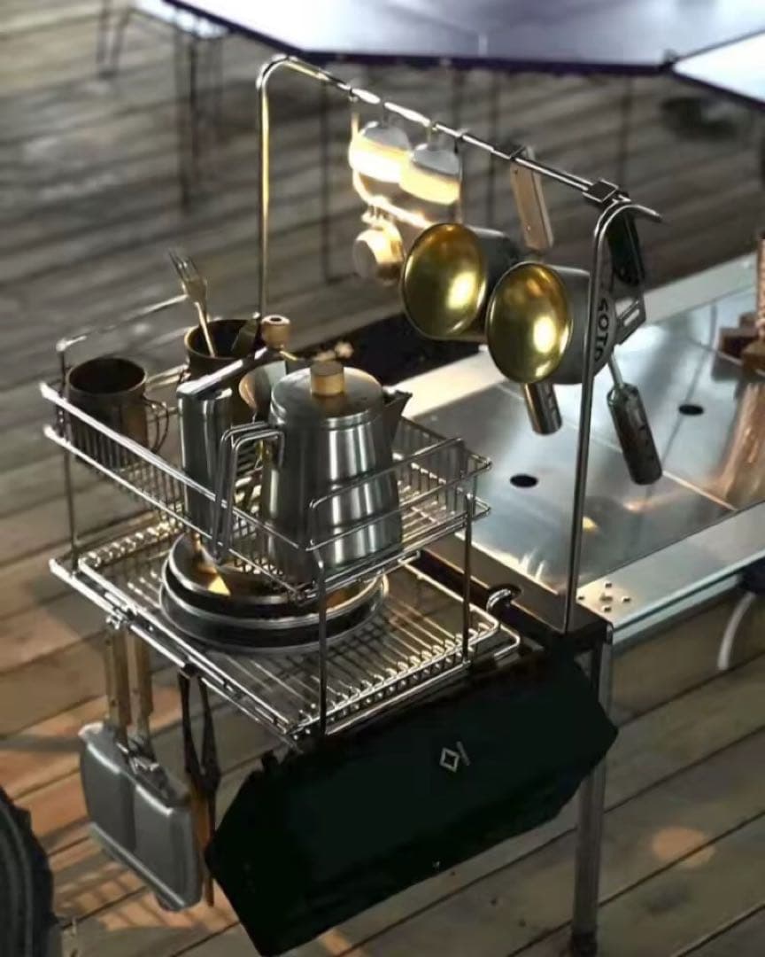 IGT ダブルサイドラック セパレートIGT メッシュトレー スノーピーク