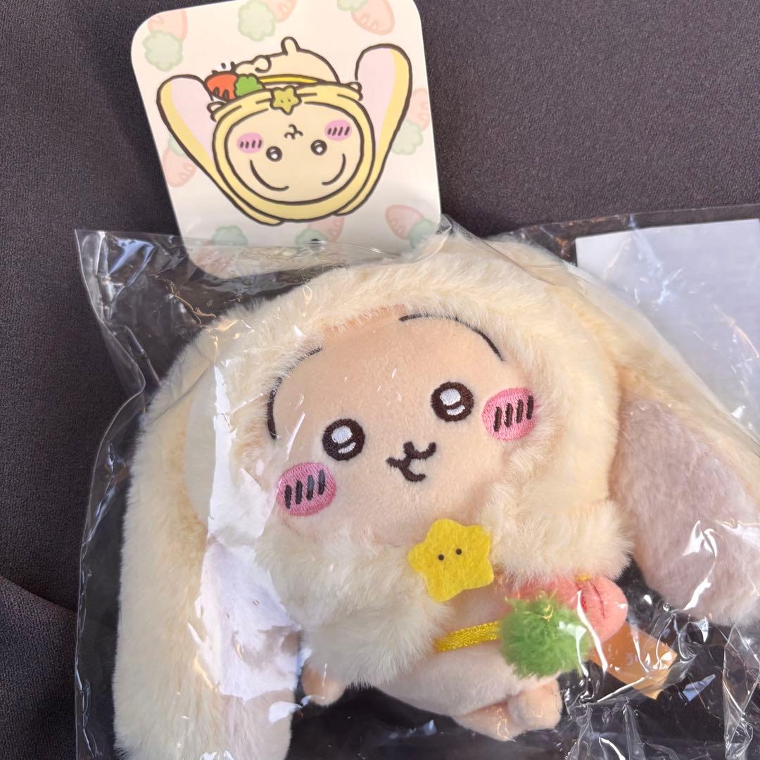 顔可愛い！！！ちいかわ 台湾台北店限定 ロップイヤーなマスコット