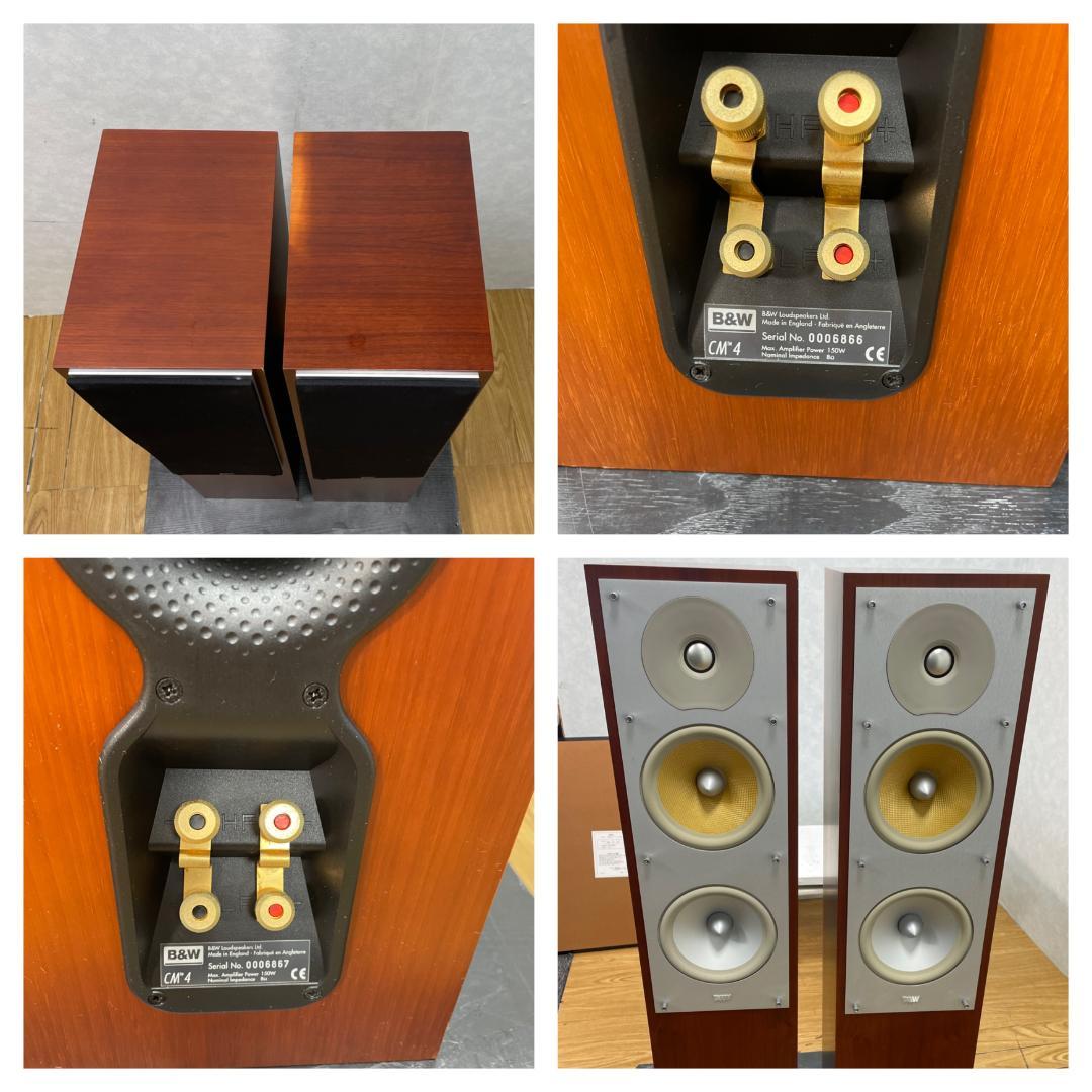 Y♢309 Bowers＆Wilkins ペアスピーカー CM4 - メルカリ