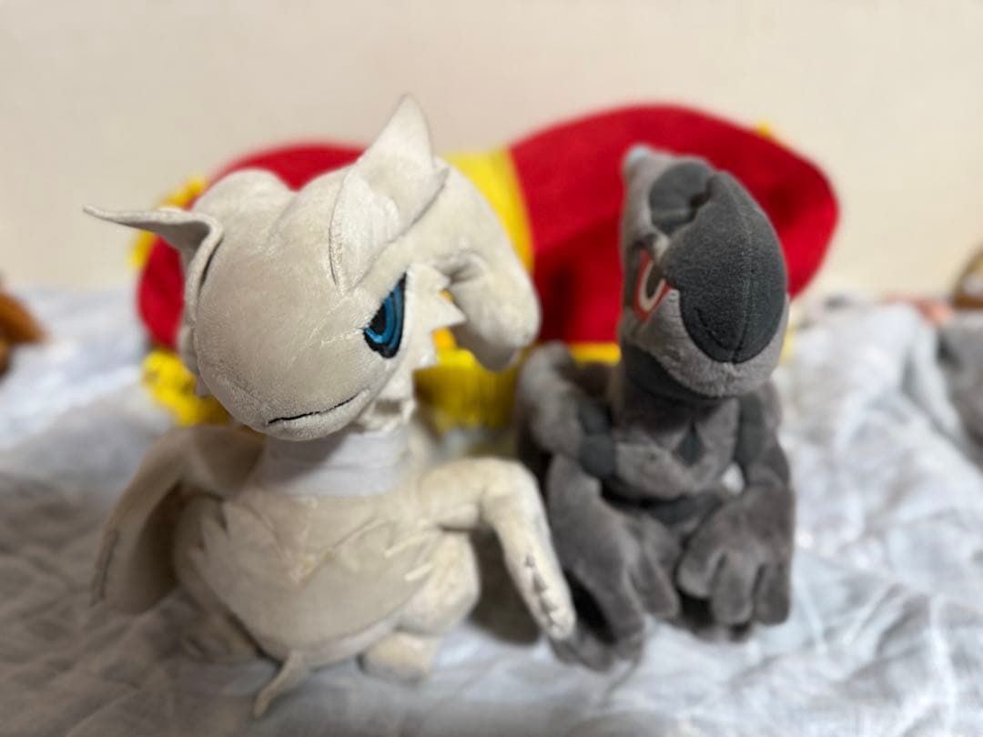 ポケドール レシラム ゼクロム ぬいぐるみ2体セット