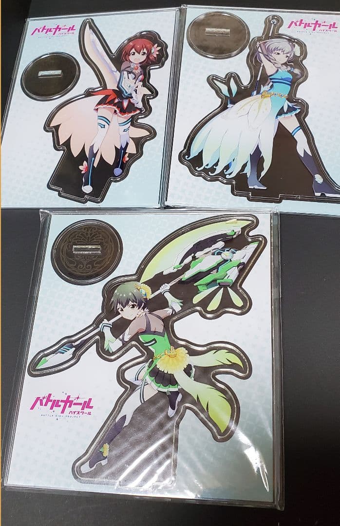 バトルガールハイスクール 先生ありがとう！くじ　B賞 アクスタコンプリートセット