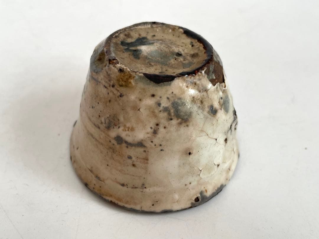 陶芸家　小山冨士夫　小山富士夫　古山子　酒觴　粉引　粉吹　共箱　李朝