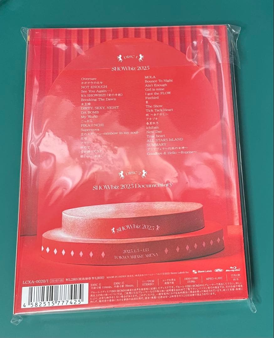 ☆本日までの年末値下げセール中☆SHOWbiz 2025 BluRay