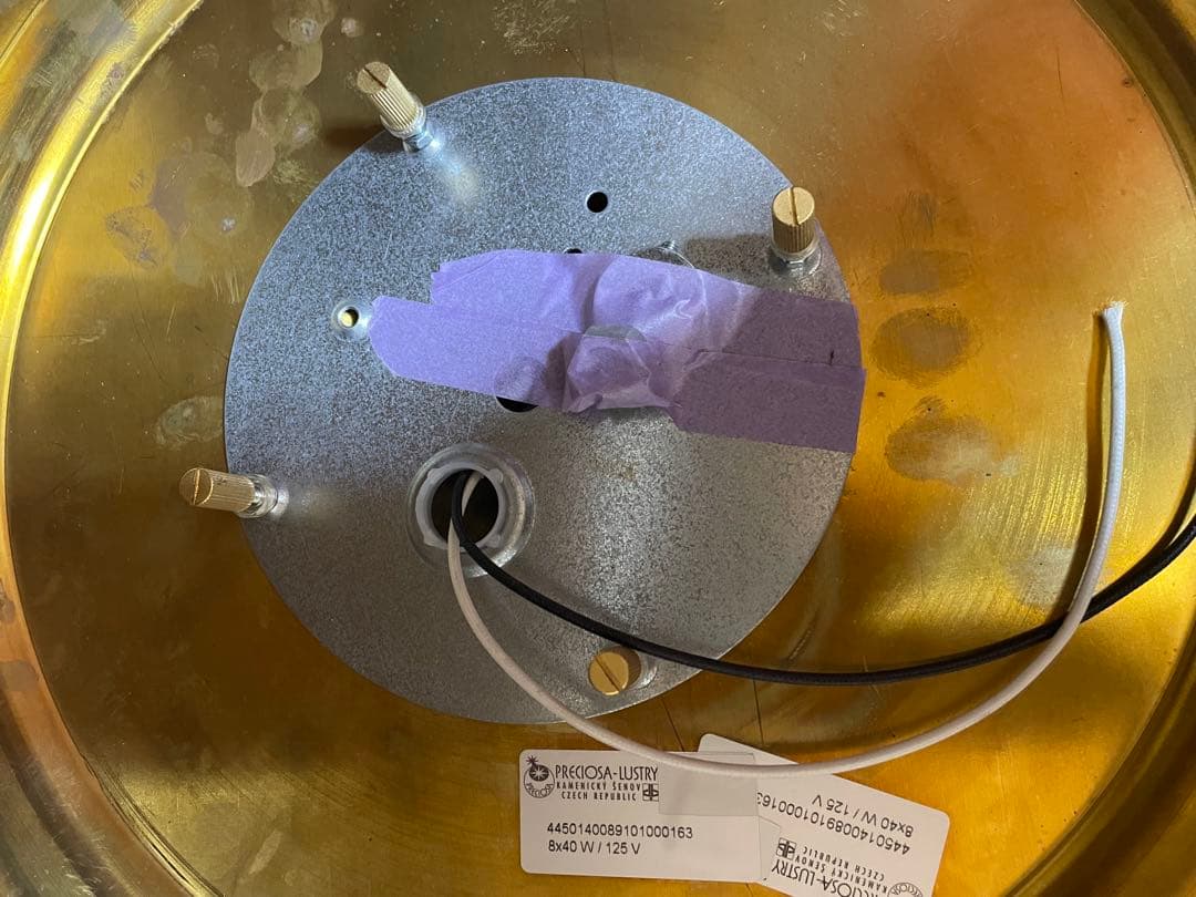 PRECIOSA/プレシオサ、LUSTRYシャンデリアランプ クリスタルガラス-大阪店