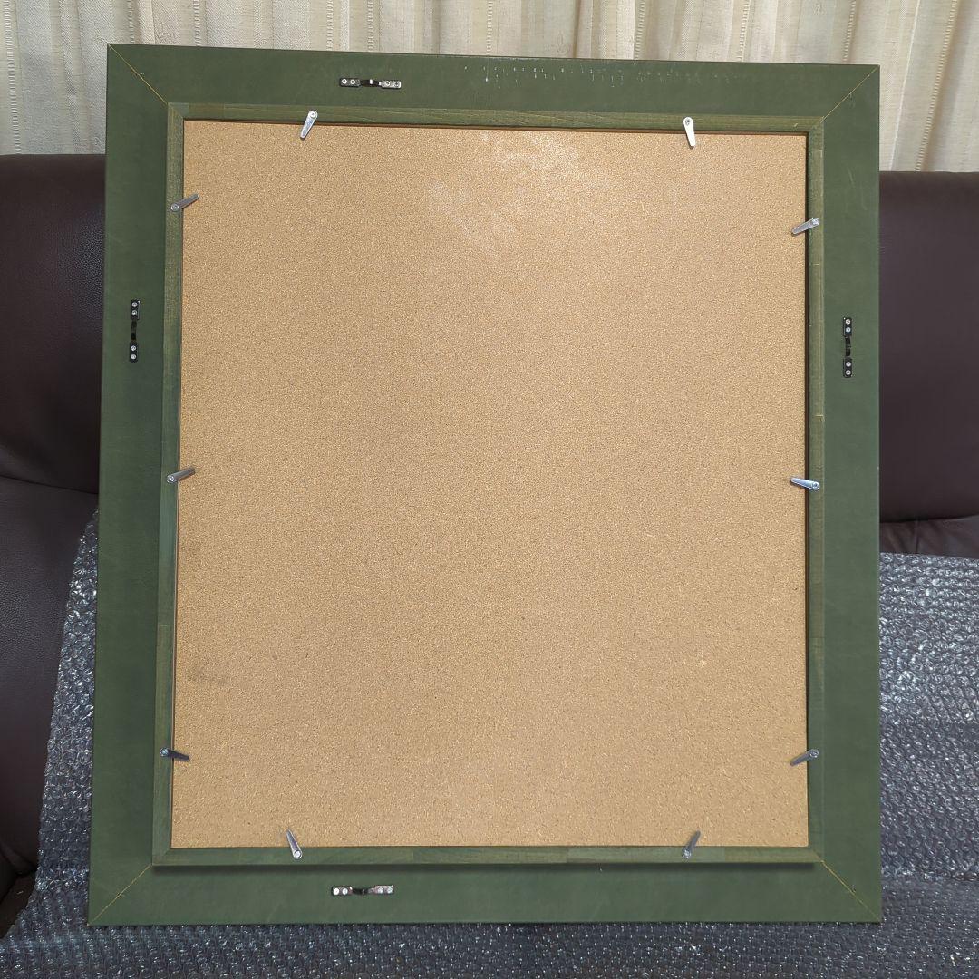 F10号油彩画 「恩原湖畔の白樺」No.48