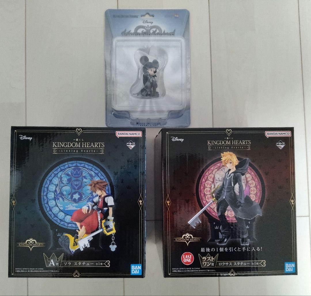 【未開封】A賞 ソラ ラストワン賞 ロクサス 王様 一番くじ キングダムハーツ キングダムハーツ 一番くじ A賞 ソラ スタチュー ラストワン賞 ロクサス