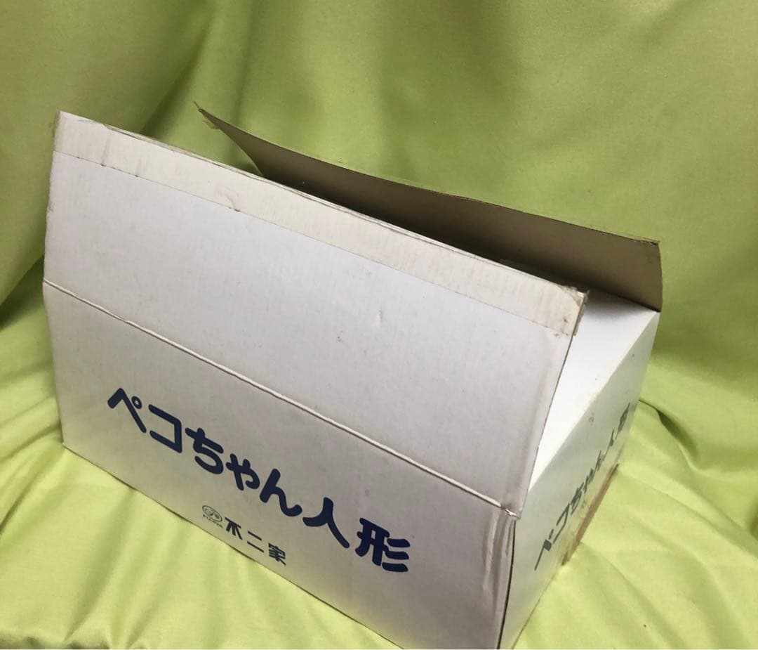不二家のペコちゃん キャラクター人形 当選品！非売品！当時物！