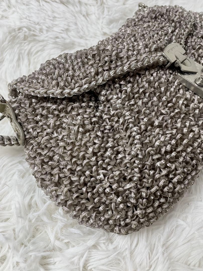 最終値下げ✨美品✨アンテプリマ2WAYクラッチ ショルダー バッグ ワイヤー