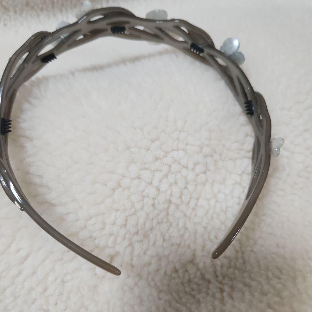 アレクサンドルドゥパリ　グレーのカチューシャ