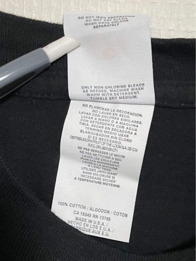 90s USA製 スティーヴ・ハケット1996 ツアーTシャツsize L