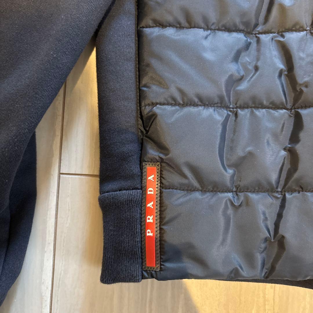 ERINAさま【PRADA】プラダ パーカー ネイビー/Sサイズ