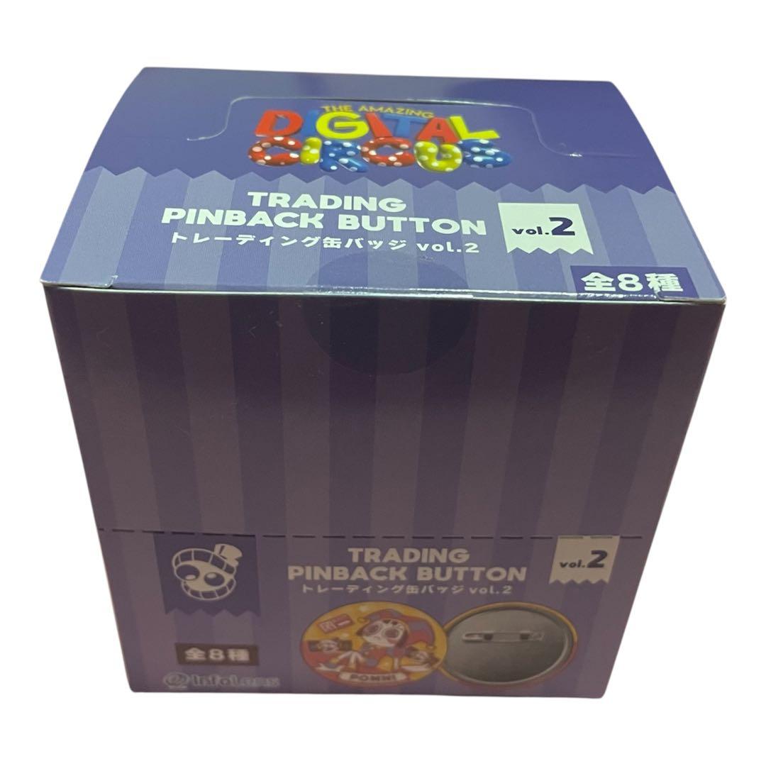 アメイジングデジタルサーカス 缶バッジ コンプリート ボックス vol.2