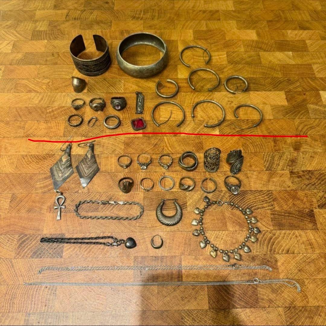 シルバー系アクセサリー大量まとめ売り 約277g｜925刻印含む