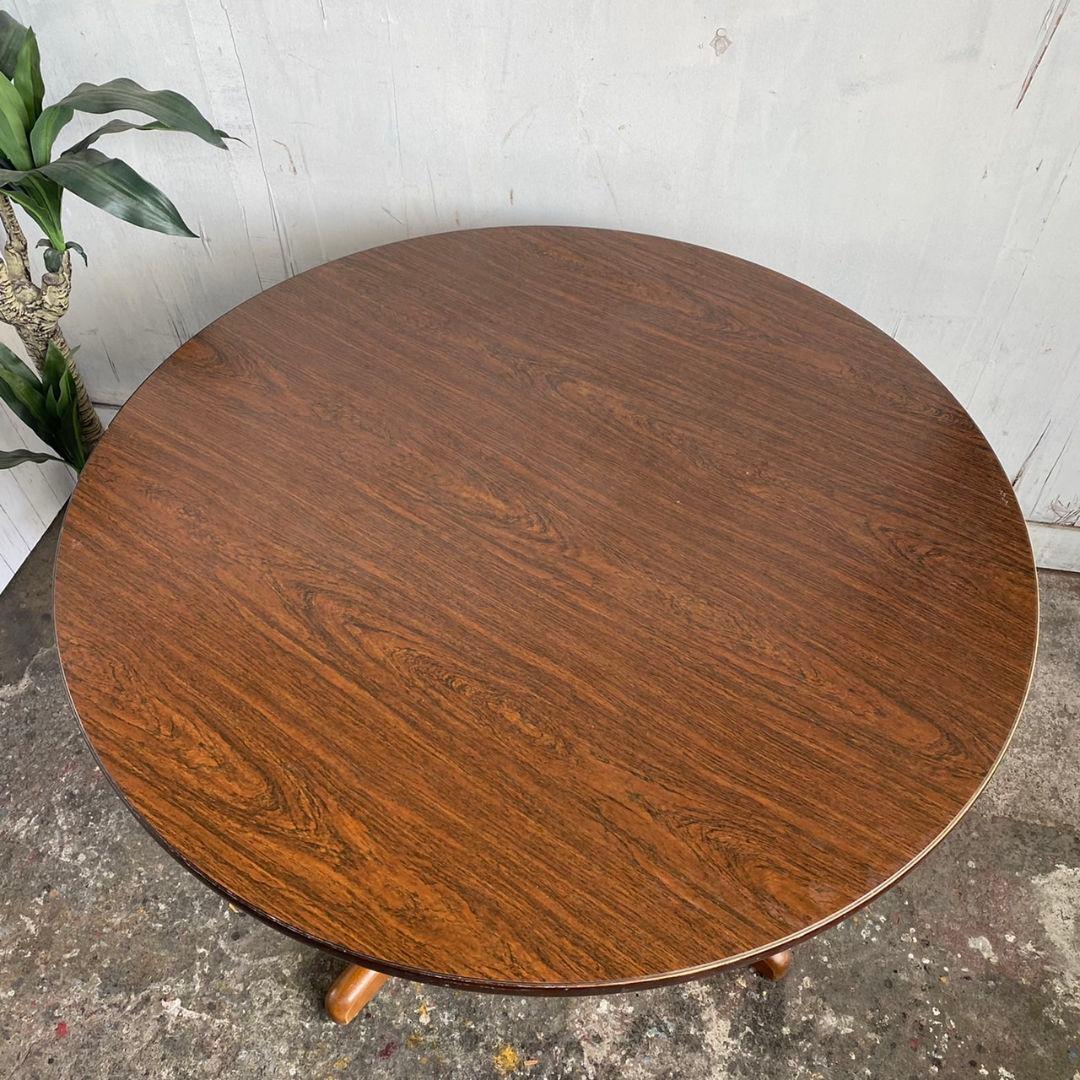 飛騨産業 キツツキマーク ダイニングテーブル 円卓 丸テーブル