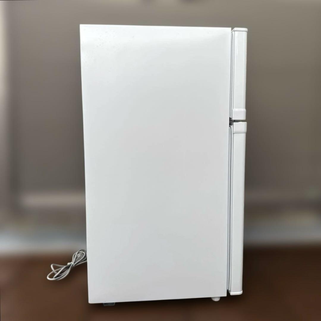 ほぼ未使用 MAXZEN 2024年製 冷蔵庫 85L 2ドア 静音 幅47cm