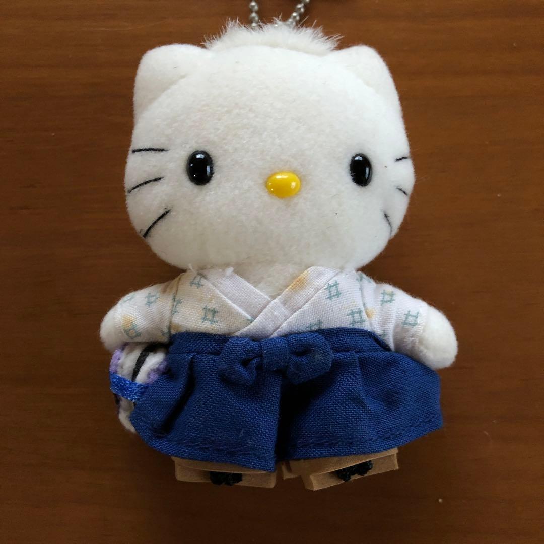 ぬいぐるみキーホルダー　キティちゃん（愛媛限定　道後温泉）【２個セット】