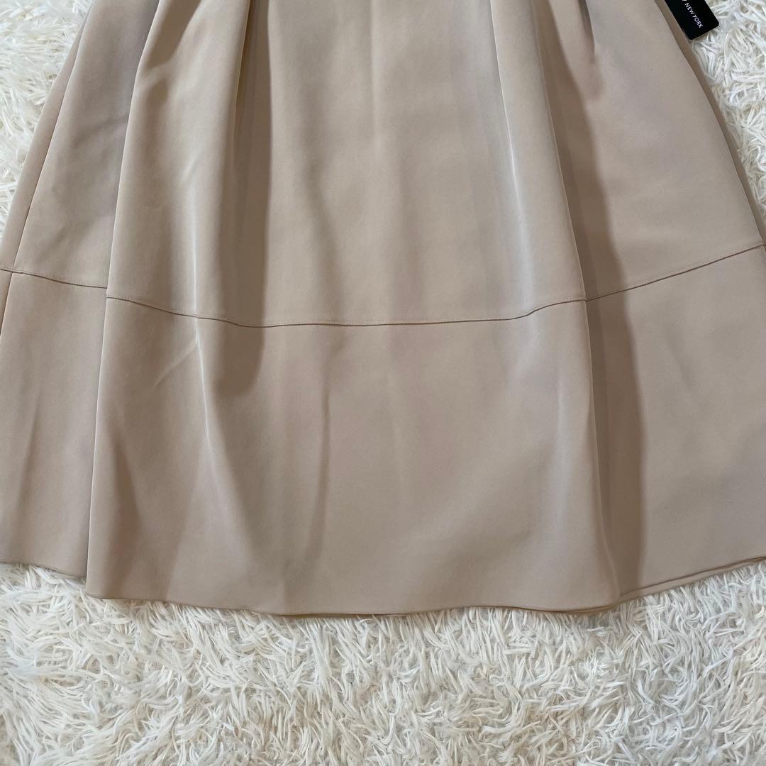 極美品 22年 フォクシー スカート バロン 42 ロイヤルミルクティ